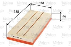 VALEO 585115 | Hava Filtresi Mercedes A-Class W169 / B-Class W245 04-12